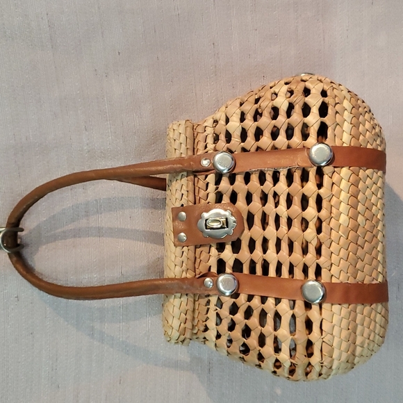 Vintage Bags Vintage Woven Basket Purse Poshmark